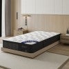 Midnight Boxed Premium Euro Top Pocket Spring Medium Firm Mattress, Single