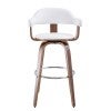 White / Walnut