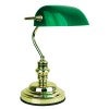 Green / Polished Brass