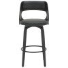 Black with Black Footrest