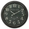 Sutton Metal Frame Round Wall Clock, 62cm