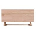 Riva Messmate Timber 3 Door 3 Drawer Buffet Table, 165cm