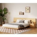 Fuji Wooden Bed, Queen