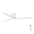 Costa Indoor /Outdoor Low Profile DC Ceiling Fan with CCT Dimmable LED Light, 132cm/52''