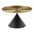 Lloyd Metal Round Tray Top Coffee Table, 76cm