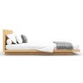 Fuji Wooden Bed, Queen