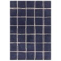 Asiatic Albany Grid Hand Tufted Designer Wool Rug, 120x170cm, Marine