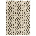 Scion Ribbon Hand Tufted Designer Wool Rug, 200x280cm, Charcoal