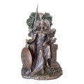 Veronese Cold Cast Bronze Coated Celtic Mythology Figurine, Medb