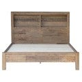 Holtet Pine Timber Bed, Double