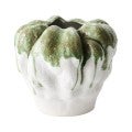 Opalia Ceramic Pot, Type A, Small, Moss