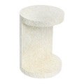 Miami Capiz Shell Inlaid C-shape Side Table