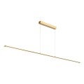 Vista Dimmable LED Linear Pendant Light, 35W, CCT, Gold