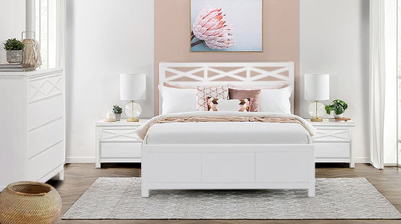 Westover Solid Timber Hampton Style Bedroom Set