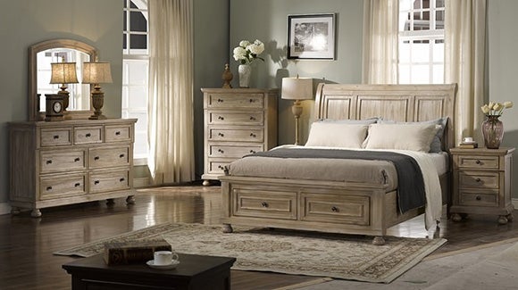 Allegra Elegant Quality Solid Pine Timber Bedroom Set