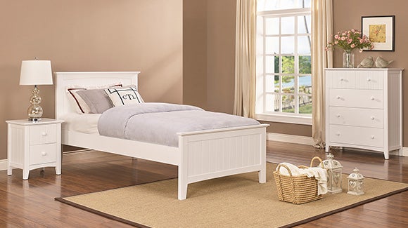 Louin Solid Timber Bed Room Set
