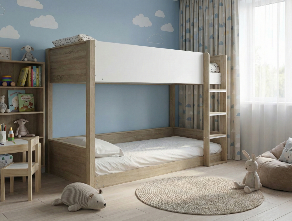 Gisborne Lowline Bunk Bed, King Single