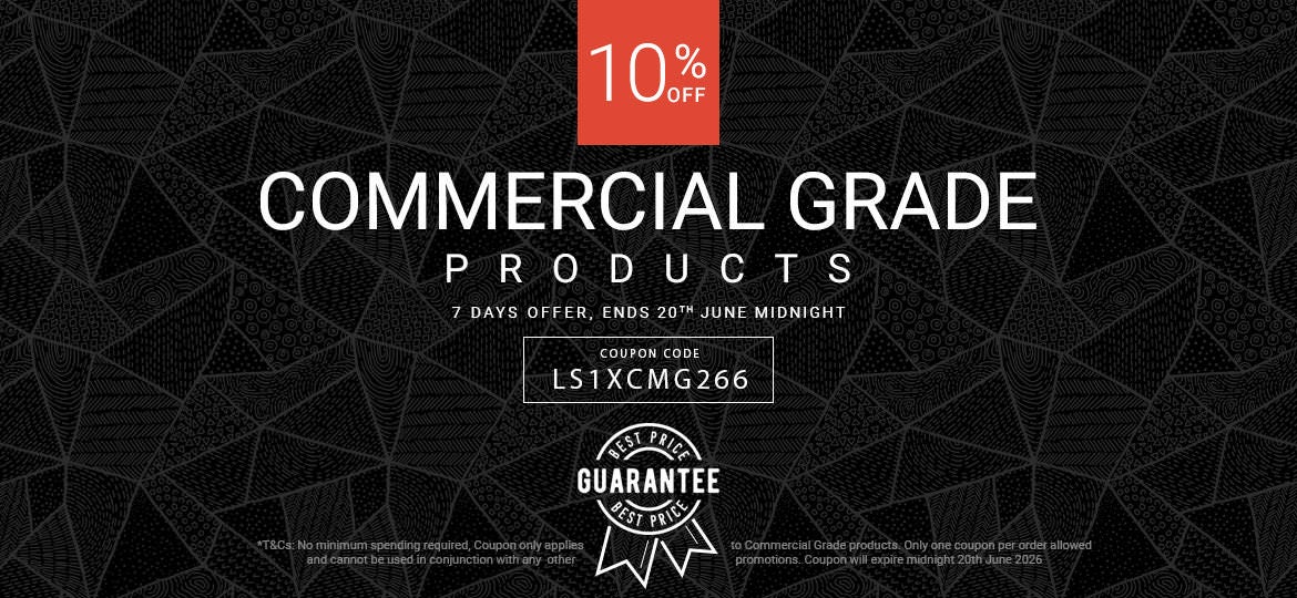 10% Off Commercial Grade