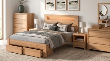 BEDROOM & LIVING INCLUSIVE