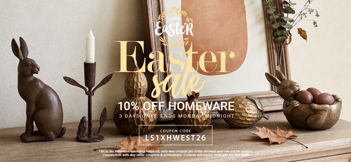 Easter 10% Off Homeware